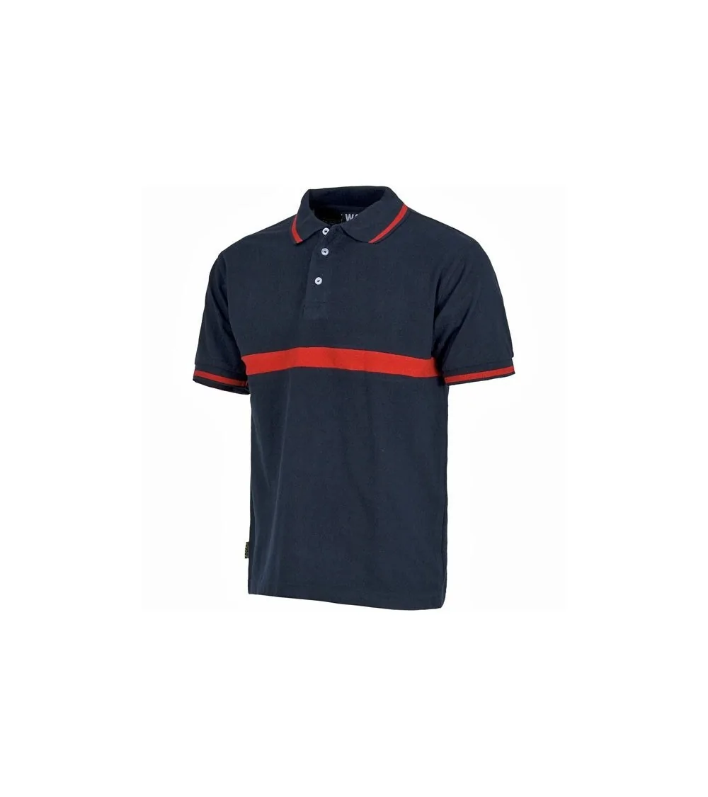 Polo trabajo laboral para uniforme manga corta
