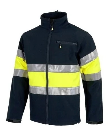 CHAQUETA WORK SHELL COMBI BANDAS