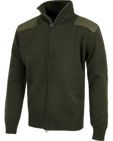 CHAQUETA CON REFUERZOS Verde Caza
