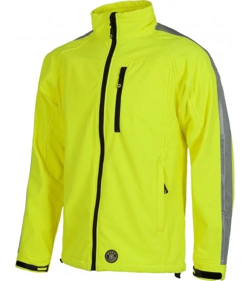 CHAQUETA WORKSHELL ALTA VISIBILIDAD AMARILLO A.V