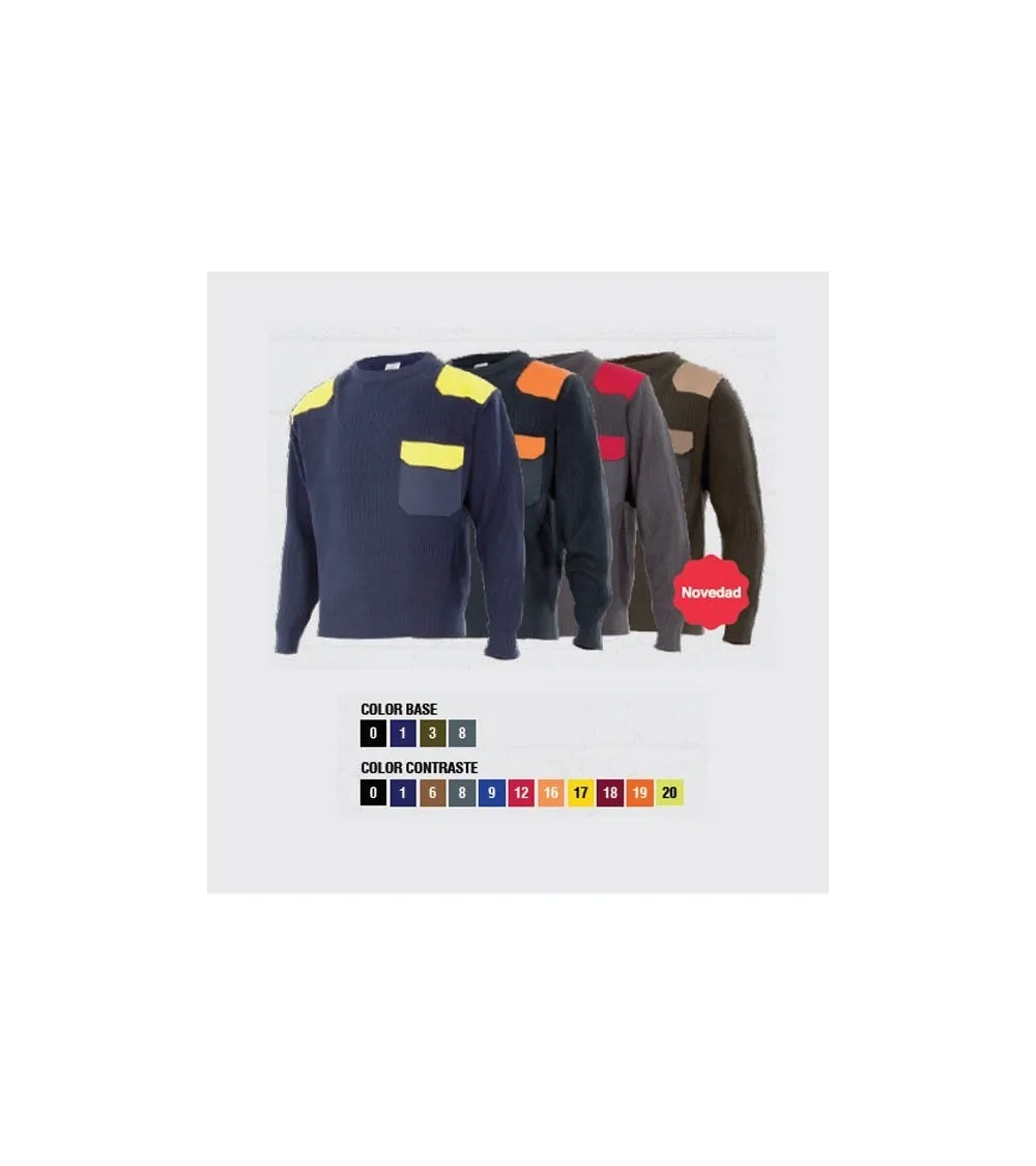 JERSEY DE PUNTO CUELLO REDONDO