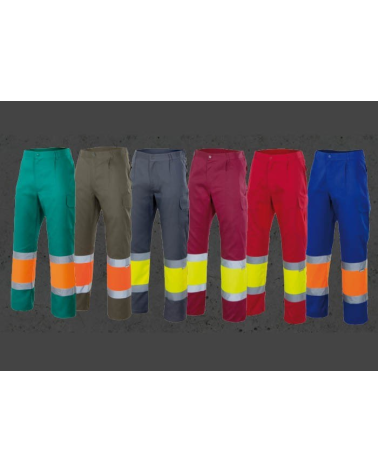 PANTALON BICOLOR ALTA VISIBILIDAD