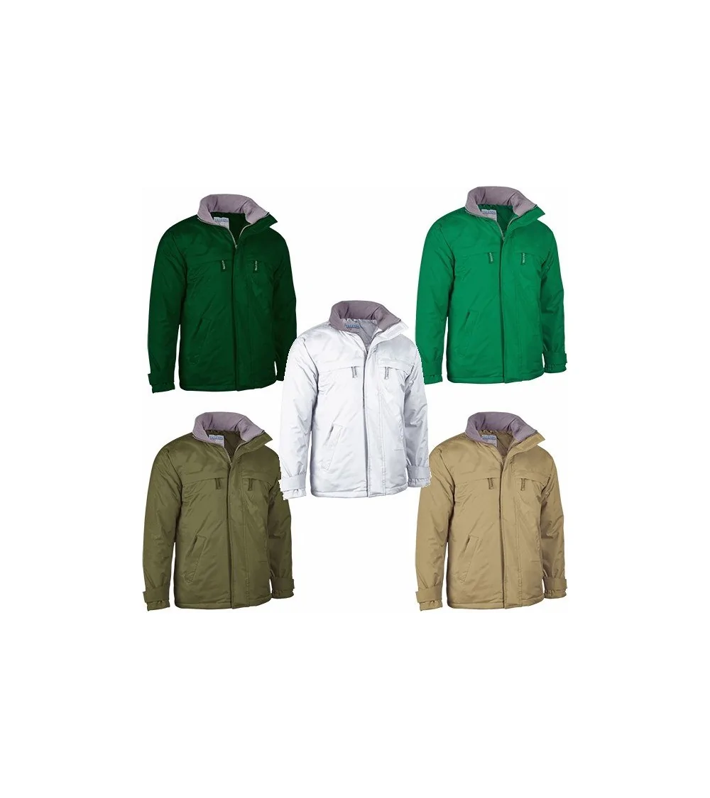 PARKA LABORAL ACOLCHADA AZUL MARNO