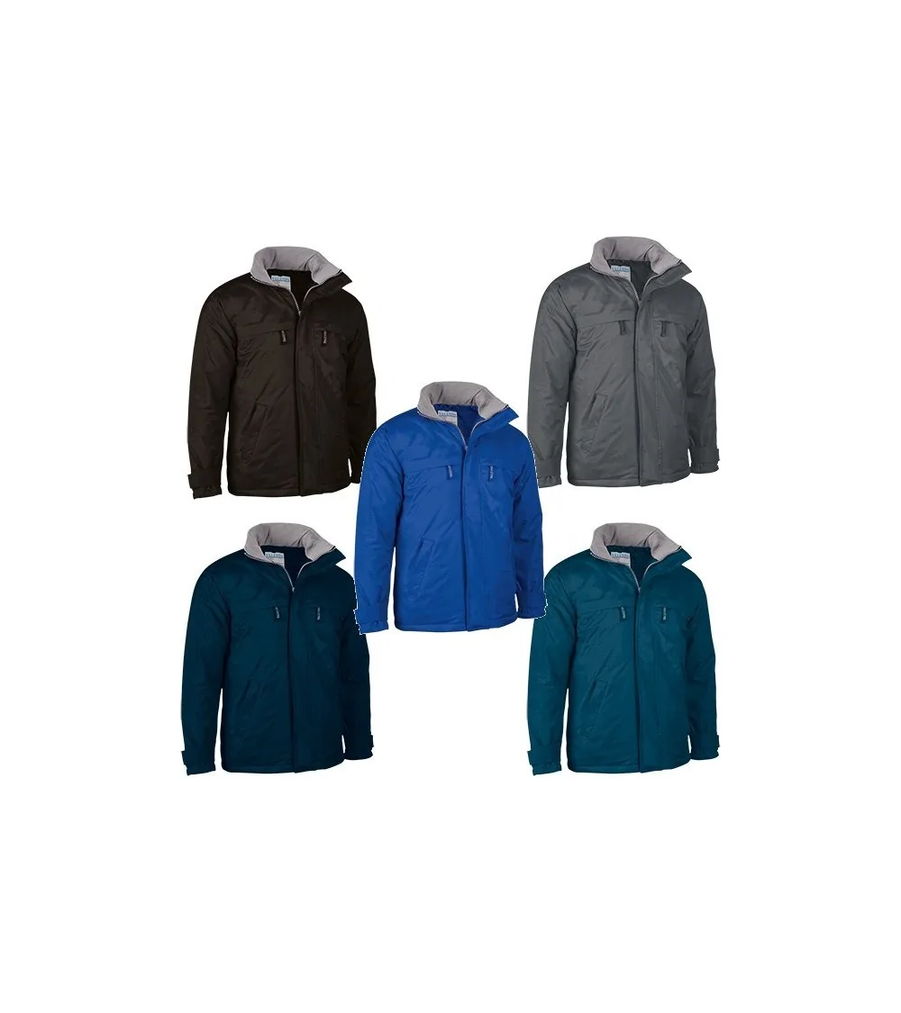 PARKA LABORAL ACOLCHADA AZUL MARNO