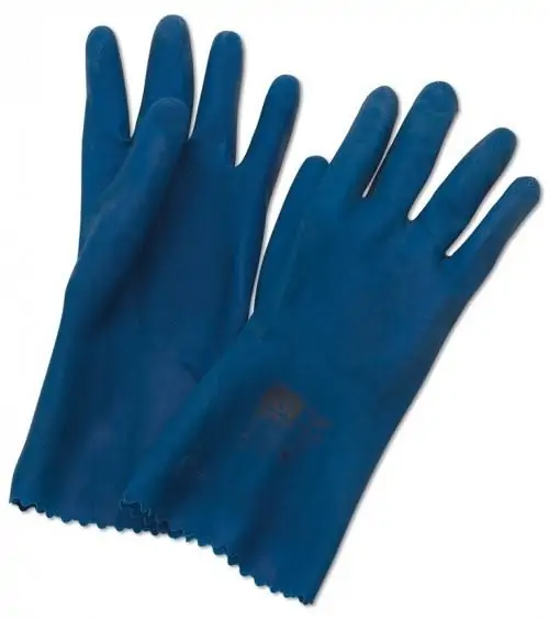 GUANTE LATEX AZUL