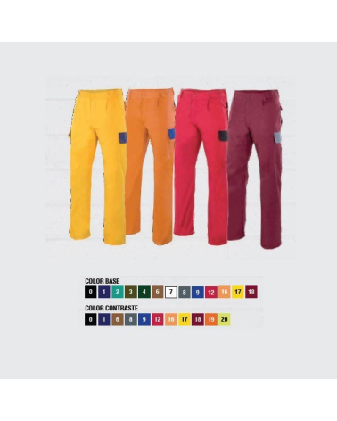 PANTALÓN LABORAL COMBINADO