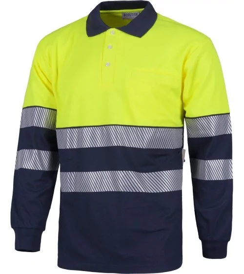 POLO M/L COMBINADO ALTA VISIBILIDAD