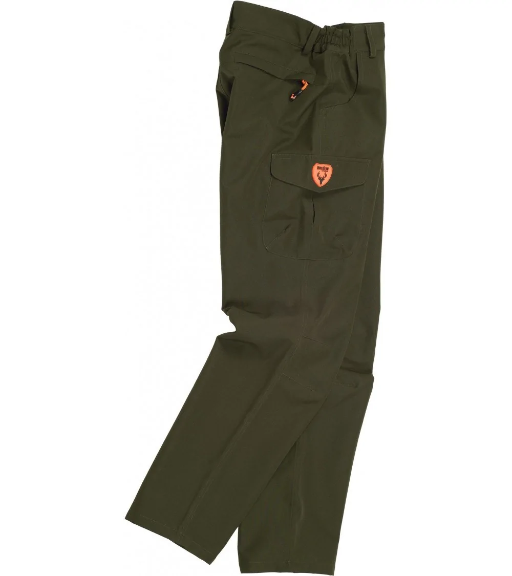 PANTALON DE CAZA IMPERMEABLE Verde caza