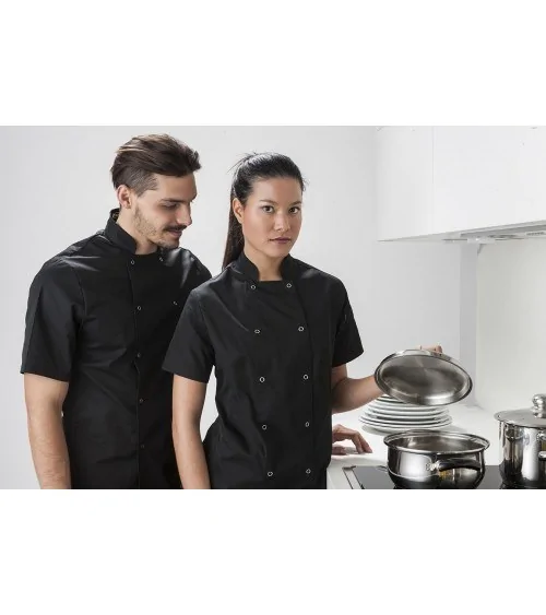 CHAQUETA COCINA MANGA CORTA