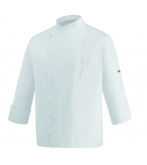 Chaqueta cocina con cremallera