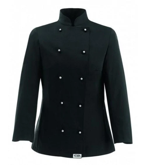 CHAQUETA COCINA ENTALLADA CON BOTONES