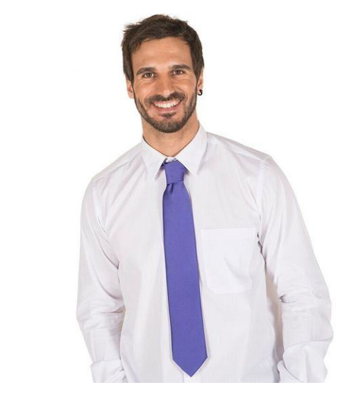 CORBATA SIN NUDO