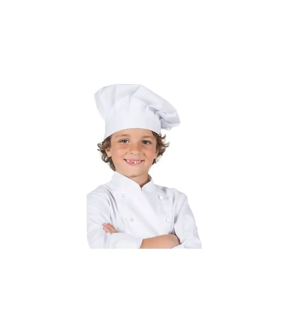 Gorro Chef Junior Blanco