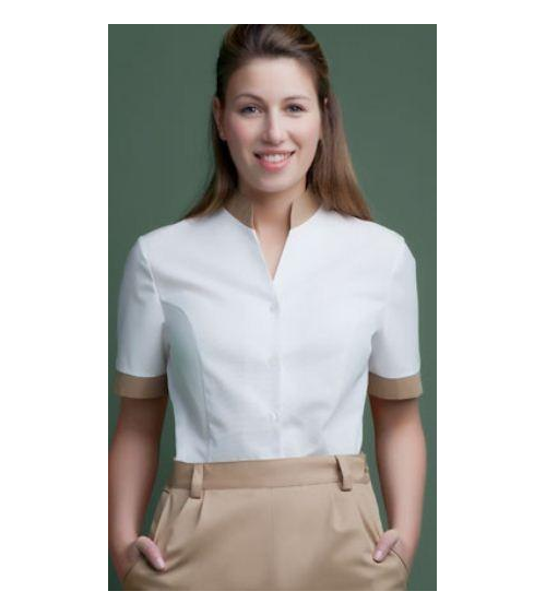 CAMISA MUJER COMBINADA
