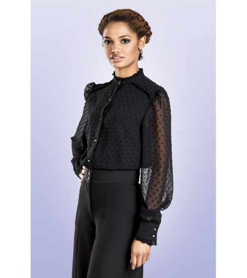 Blusa Cuello Victoriano