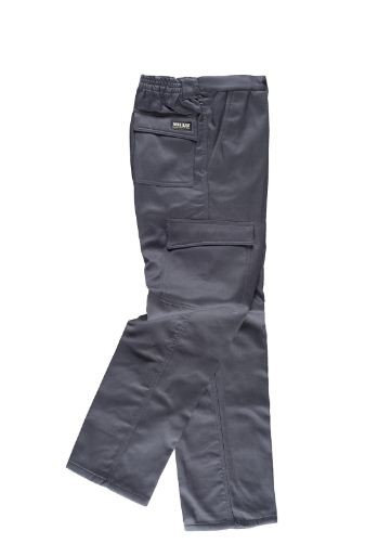 ⭐ PANTALON FORRO POLAR MULTIBOLSILLO Azules de Vergara