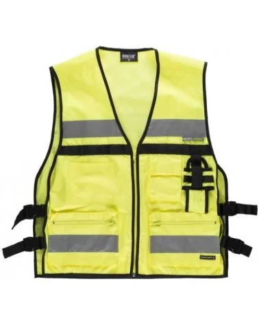 CHALECO MULTIBOLSILLOS ALTA VISIBILIDAD AMARILLO