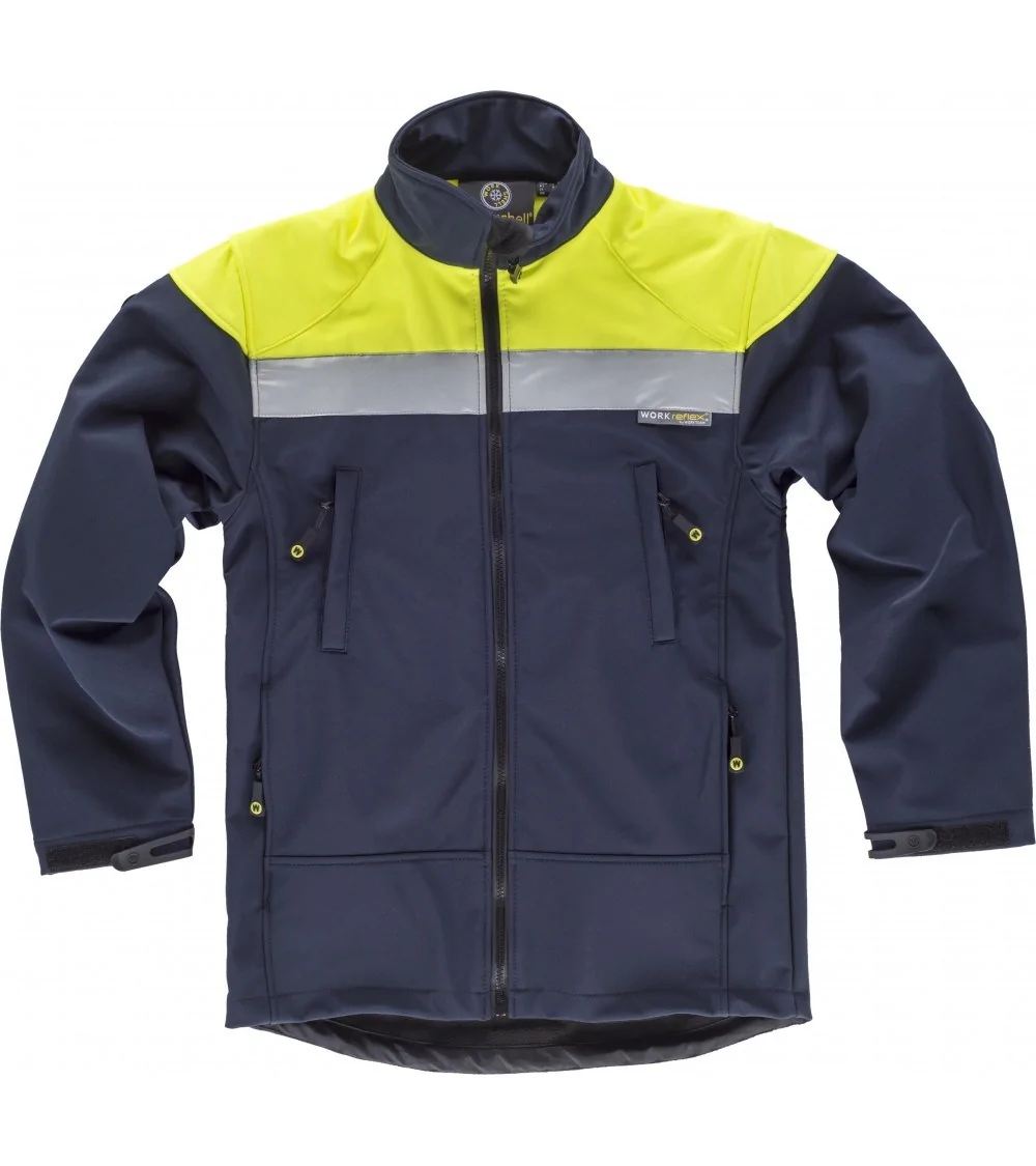 CHAQUETA WORKSHELL AJUSTABLE