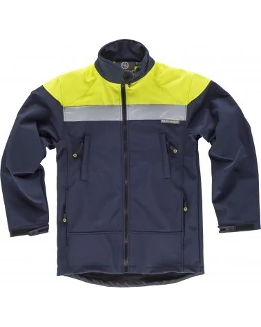 CHAQUETA WORKSHELL AJUSTABLE