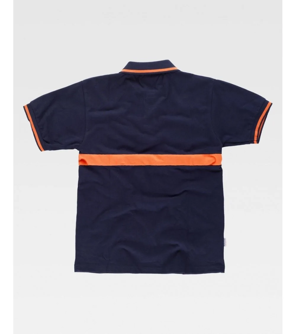 Polo trabajo laboral para uniforme manga corta