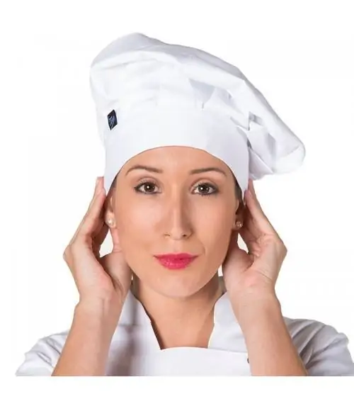 Gorro Chef Blanco