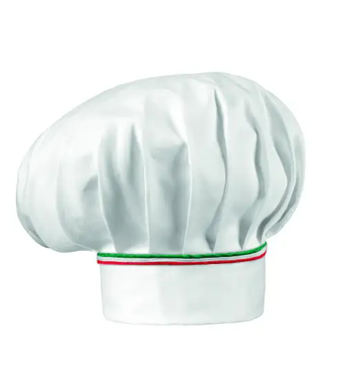 Gorro Chef Italy Piping