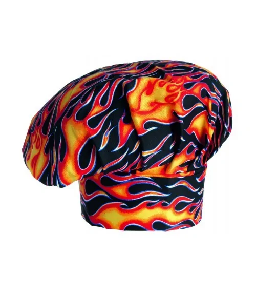 Gorro Chef Flames