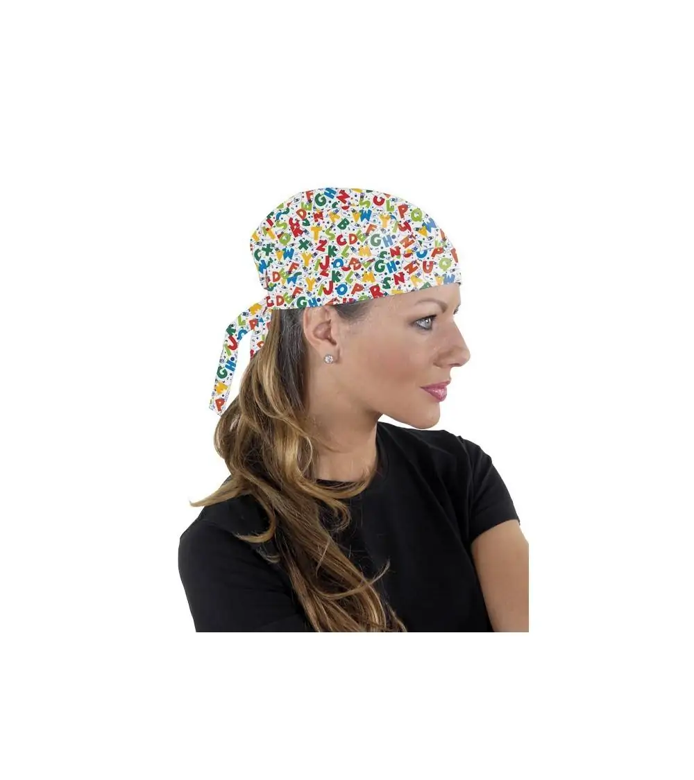 Gorro Bandana Alfabeto 