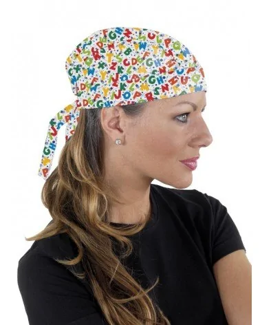 Gorro Bandana Alfabeto 