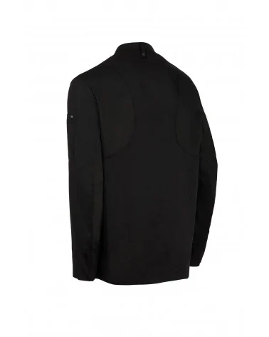 CHAQUETA COCINA RIB NEGRO ESPALDA