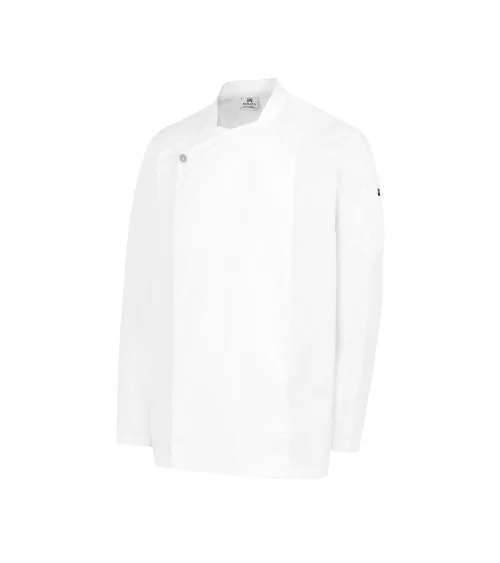 CHAQUETA COCINA NASSAU BLANCA FRENTE