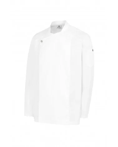 CHAQUETA COCINA NASSAU BLANCA FRENTE