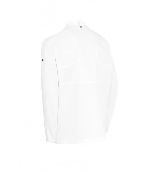 CHAQUETA COCINA NASSAU BLANCA FRENTE