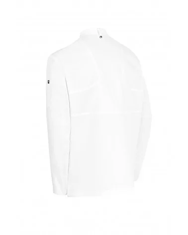 CHAQUETA COCINA NASSAU BLANCA ESPALDA