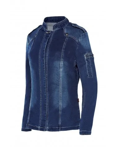 CHAQUETA COCINA DENIM FRENTE