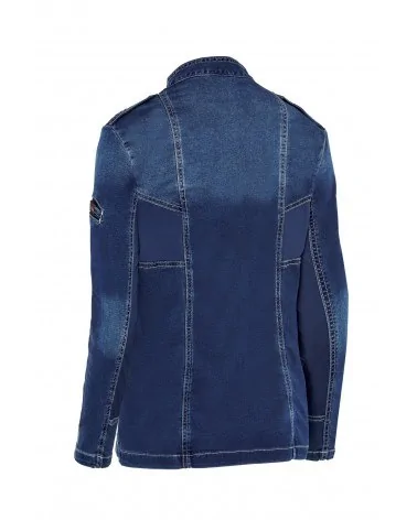 CHAQUETA COCINA DENIM ESPALDA