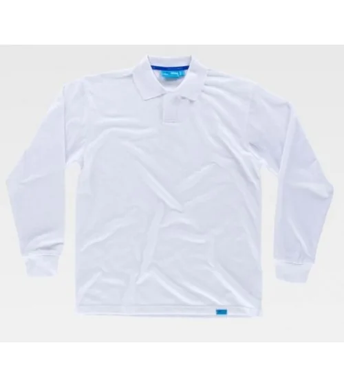 POLO ANTIBACTERIANO BLANCO FRENTE