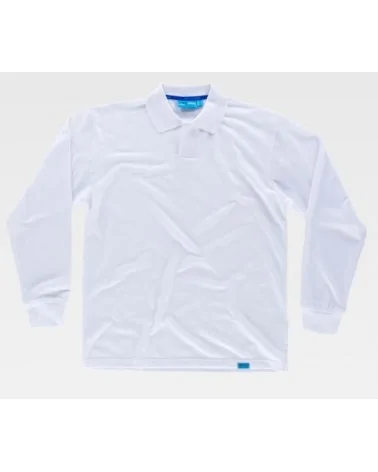 POLO ANTIBACTERIANO BLANCO FRENTE