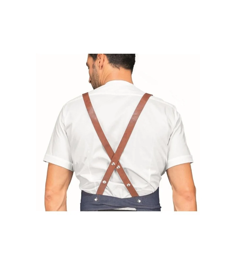 DELANTAL PETO VAQUERO L