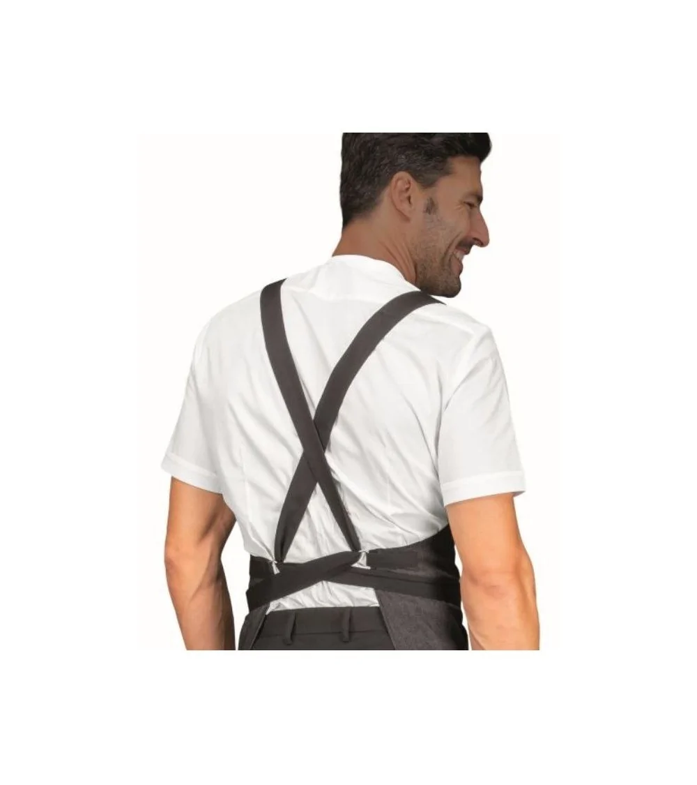 DELANTAL PETO BICOLOR NAT