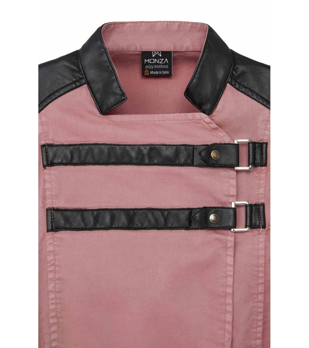 CHAQUETILLA MUJER ROSA FRENTE
