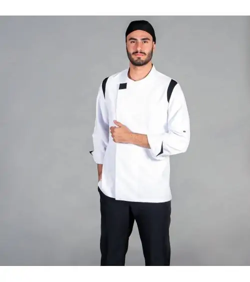 CHAQUETA CHEF ELASTIK BLANCA