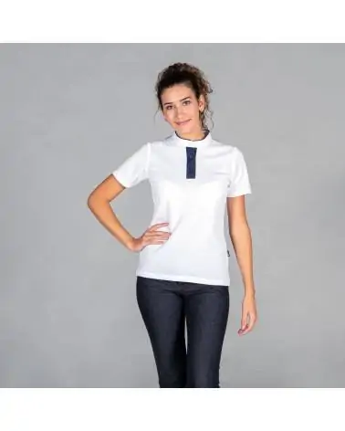 POLO MAO COOLMAX MUJER BLANCO