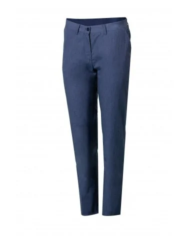 PANTALÓN SLIM FIT MUJER C/153 AZUL PETROLEO