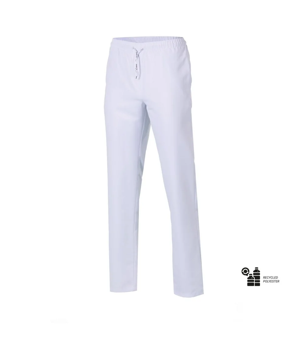 PANTALÓN MICROF RECICLADA BLANCO