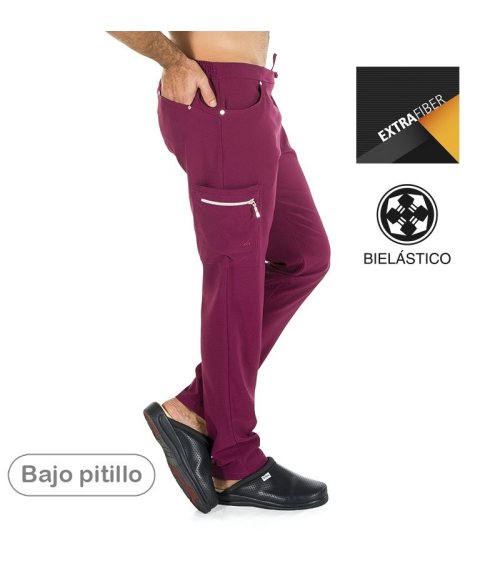 PANTALON EXTRAFIBER berenjena