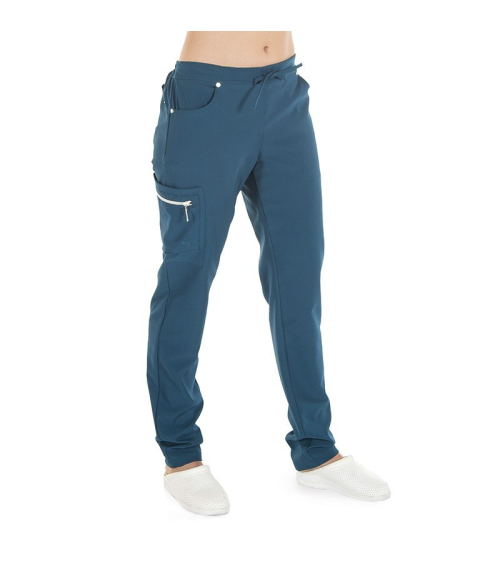 PANTALON EXTRAFIBER verde petróleo