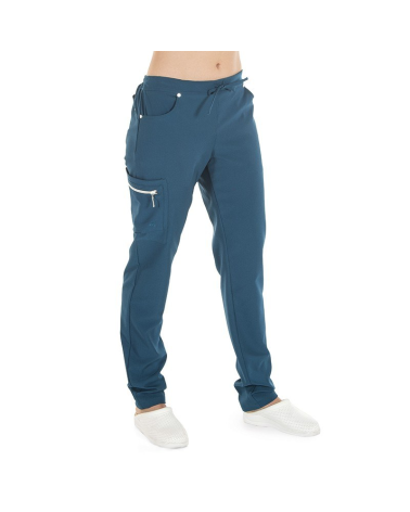 PANTALON EXTRAFIBER verde petróleo