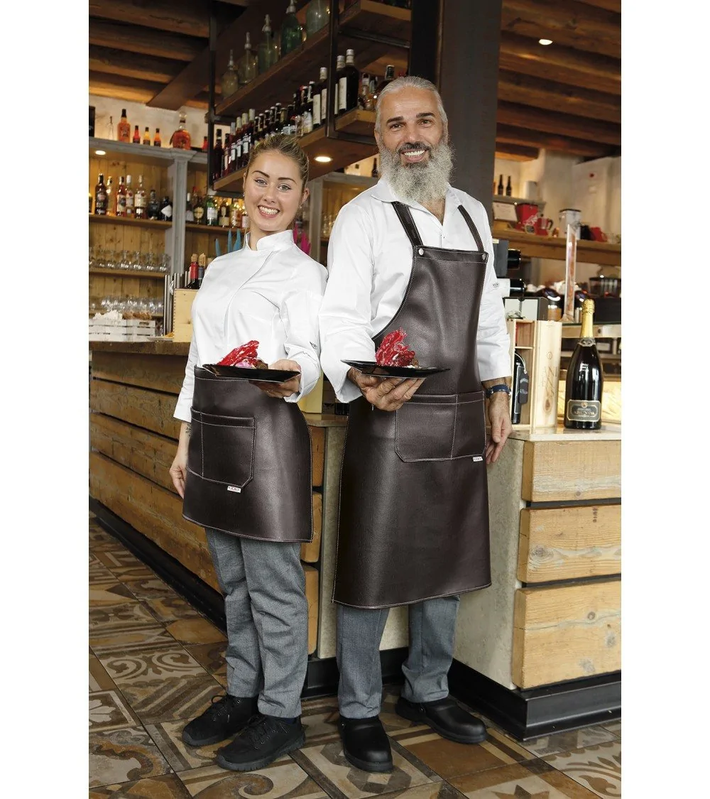 DELANTAL CORTO ECOPIEL