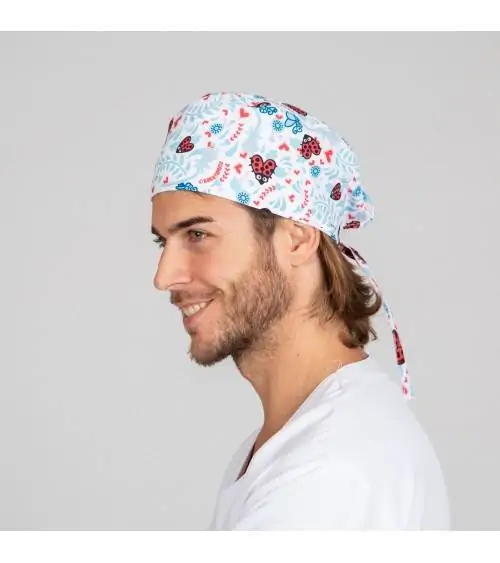 BANDANA SANITARIA HEART Frente